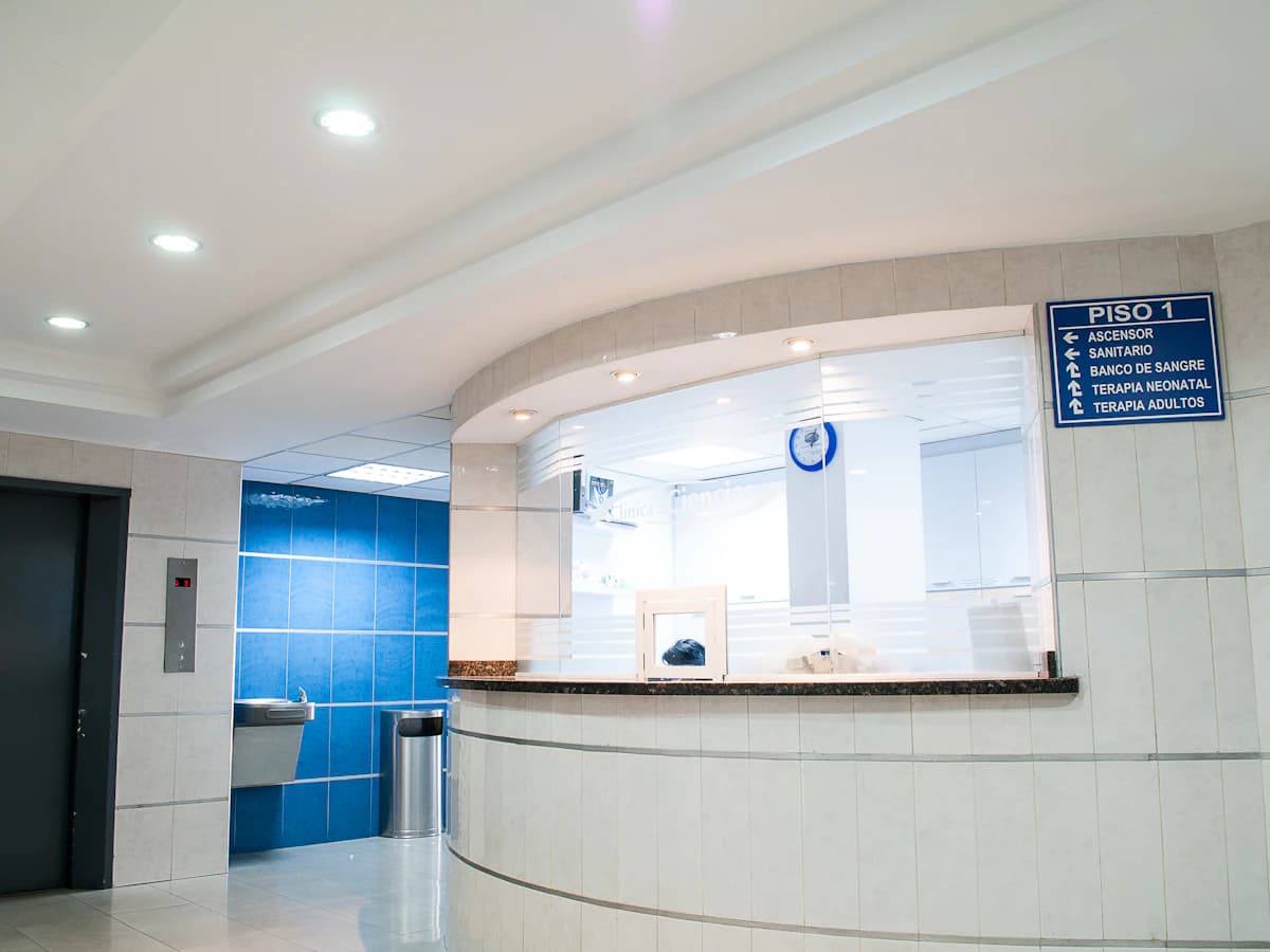 Clinic, hero background